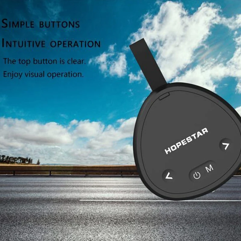 Hopestar P14 портативный открытый Bluetooth водонепроницаемый динамик тройной угол звуковая панель коробка стерео сабвуфер