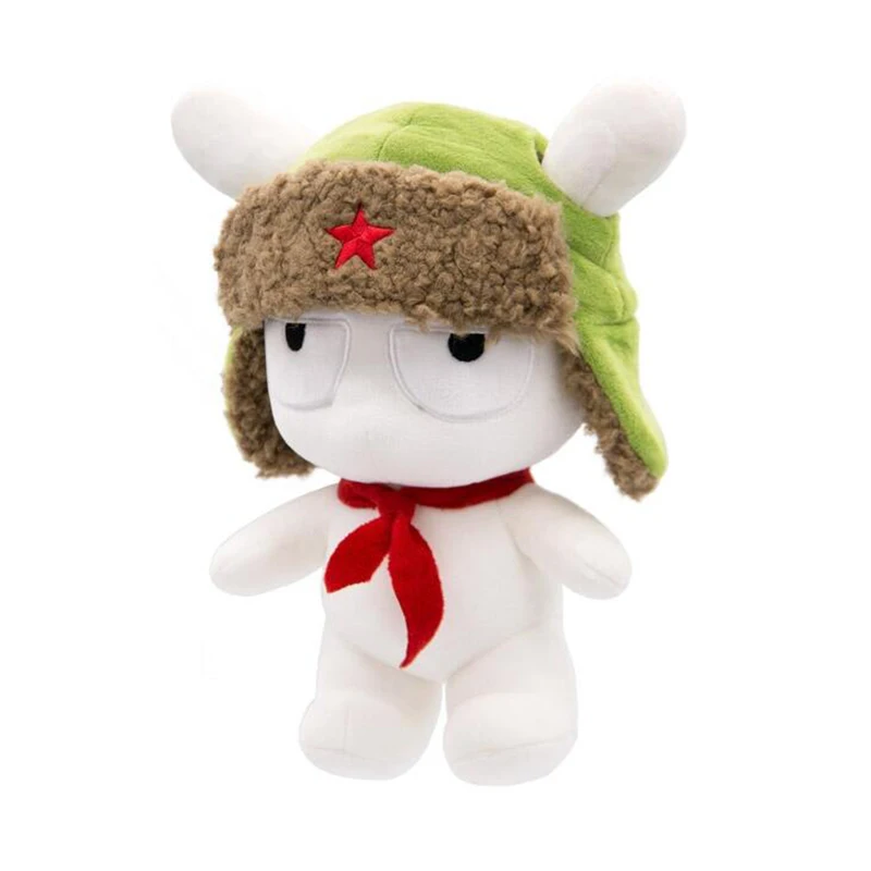 xiaomi Mitu кролик кукла 25 см PP Хлопок Шерсть мультфильм милая игрушка подарок для детей Девочки Мальчики День рождения Рождество друг - Цвет: Xiaomi Mitu 1
