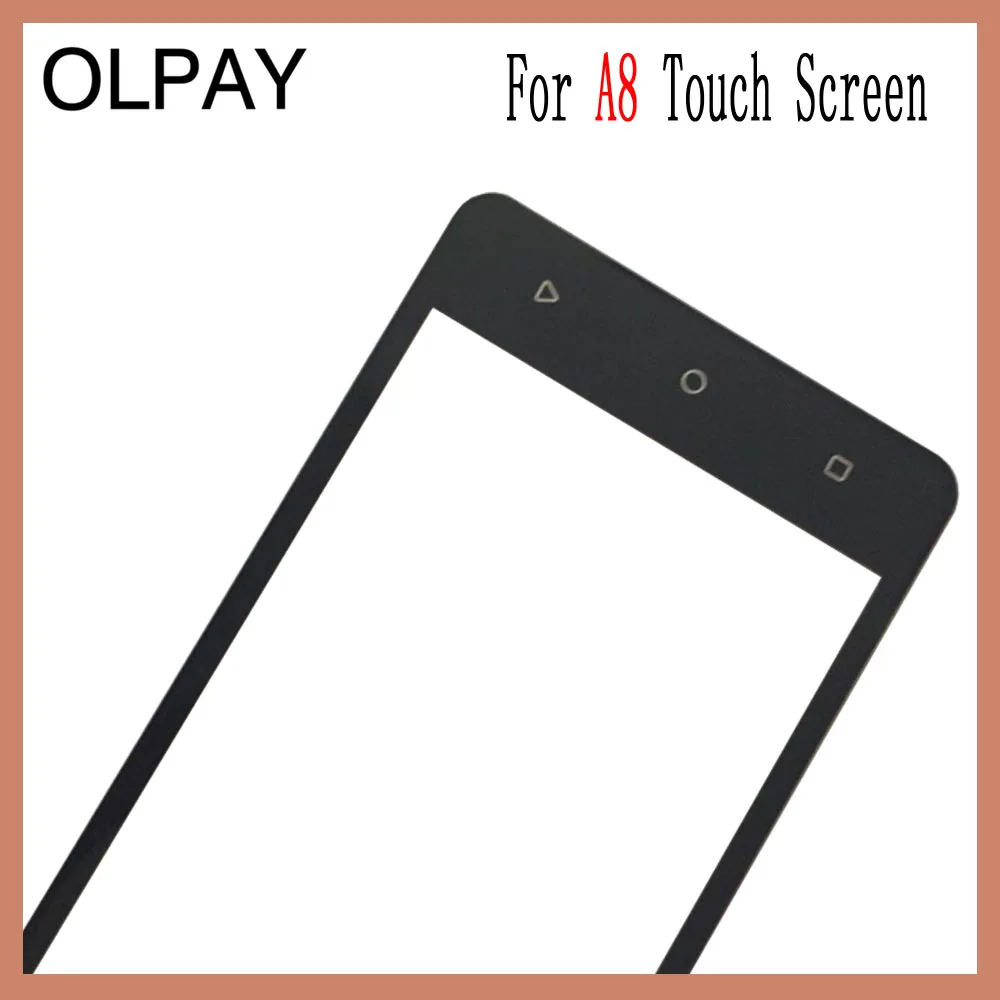 OLPAY 5,0 ''Переднее стекло для телефона Blackview A8 сенсорный экран стекло дигитайзер панель объектив сенсор инструменты клей+ салфетки