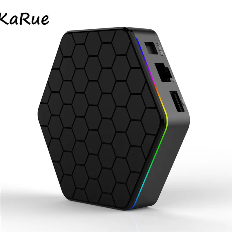 KaRue T95Z плюс Android Smart tv Box Amlogic S912 Восьмиядерный 4K H.265 декодирование 2,4G+ 5G двухдиапазонный WiFi телеприставка