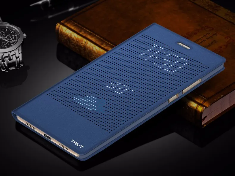 Для Huawei Honor Примечание 8 Случае Крышка 6.6 дюймов TAVT Смарт Услуга сна Чехол Окошком для Huawei Honor V8 Макс Откидная Крышка