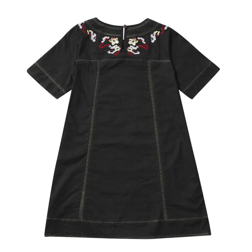 New Women Summer Sexy Bohemian Embroidered Short Sleeve Blouse Tops Fashion Blouse Vintage Casual Daily Elegant Shirt #4R02 (21)