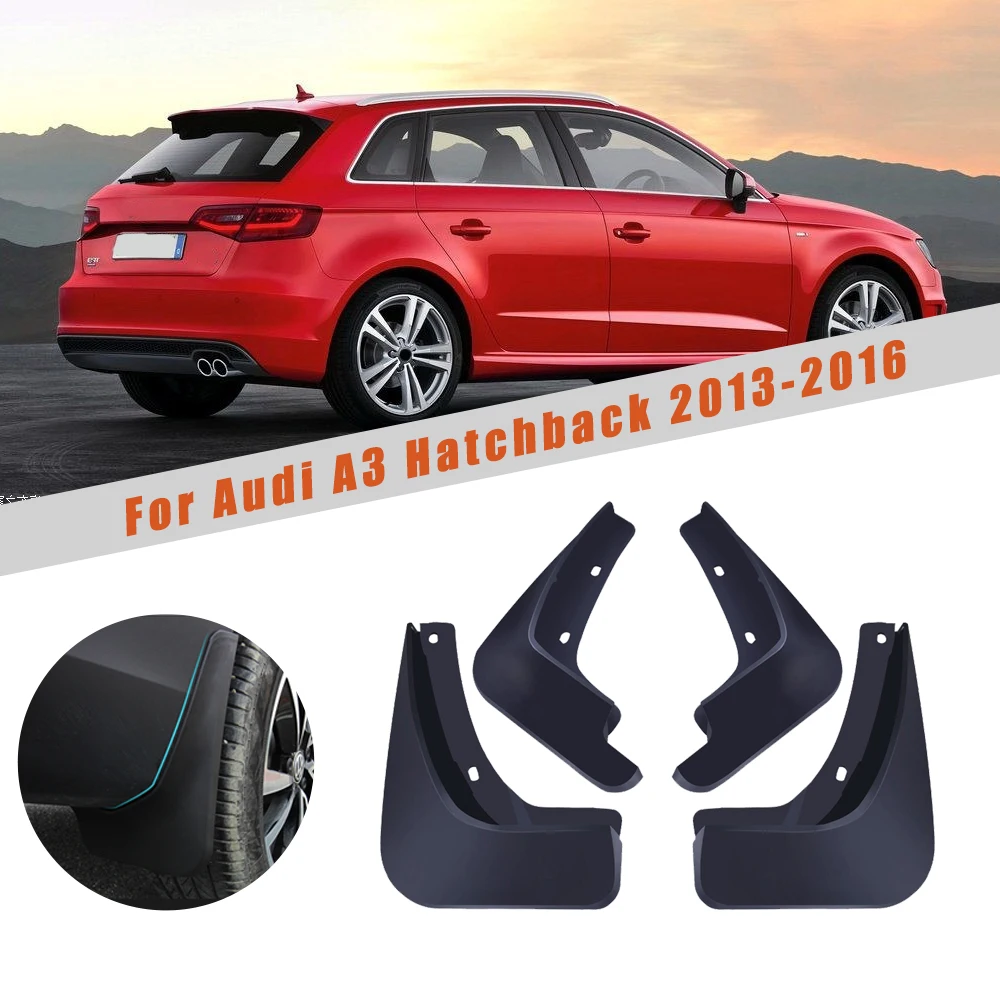 Брызговики грязевые щитки автомобиля Брызговики аксессуары для Audi A3 Хэтчбек 2013