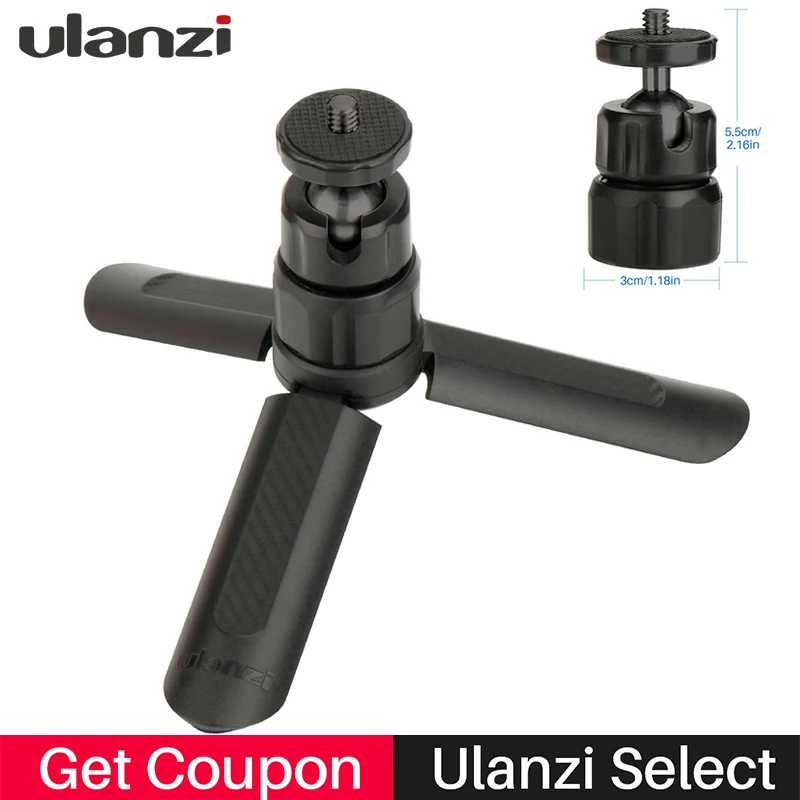 Smartphone mini Mobile Tripod 360 Degree Rotation Tripod Head Universal