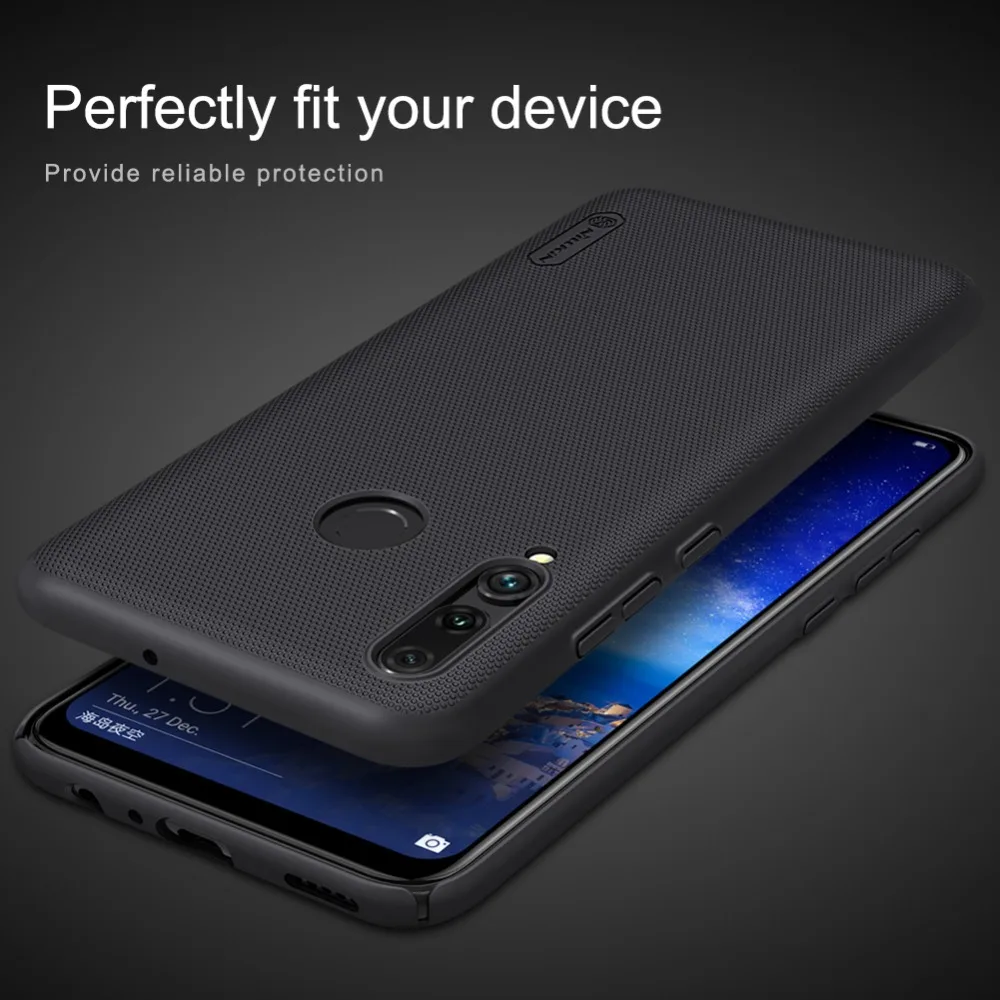 10 шт./лот Nillkin Super Frosted Shield чехол для huawei Enjoy 9 S PC жесткий чехол P Smart
