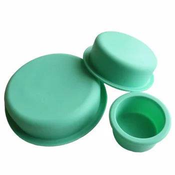 

3 Tier Round Cake Mold Layer Cake Mold Kitchen Silicone Moulds Forms Bakeware Set For Birthday Party Wedding Anniversary New