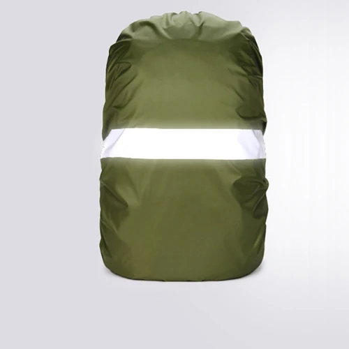 Дождевик рюкзак светоотражающий 20л 35Л 40л 50л 60л водонепроницаемый мешок камуфляж тактический Открытый Кемпинг Туризм Альпинизм пыль дождевик - Цвет: Army green
