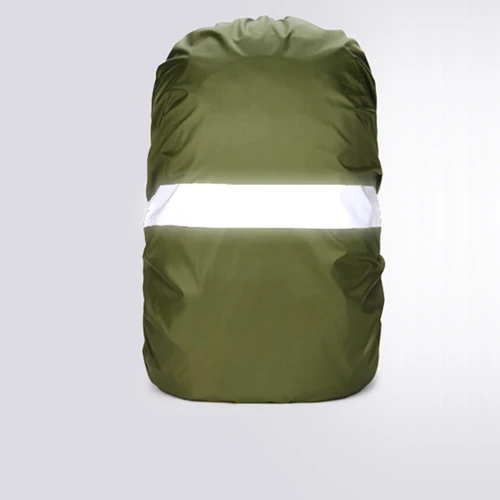 Army green Дождевик рюкзак светоотражающий 20л 35Л 40л 50л 60л водонепроницаемый мешок камуфляж тактический Открытый Кемпинг Туризм Альпинизм пыль дождевик - Цвет: Army green
