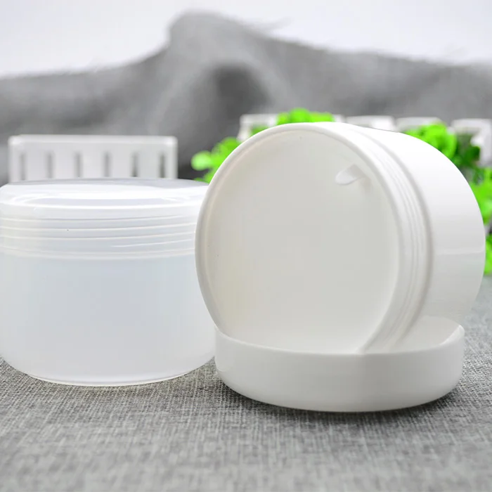250 г PP крем jar крем упаковка jar Make-up контейнер крем упаковочная банку крышкой герметичным