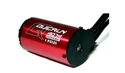 

Hobbywing Quicrun 4074 4Pole 2000KV Brushless Sensorless Motor,1/8 RC Car truck