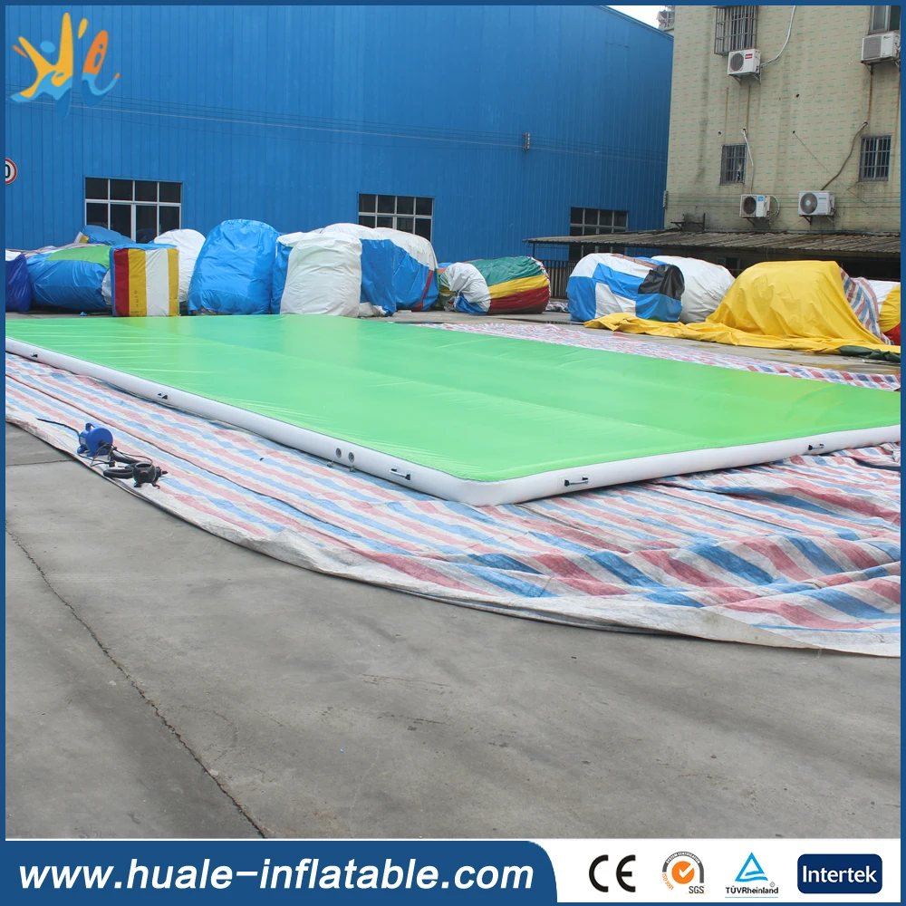 FBSPORT 6101m Green Air Track Brushed Tumbling mat