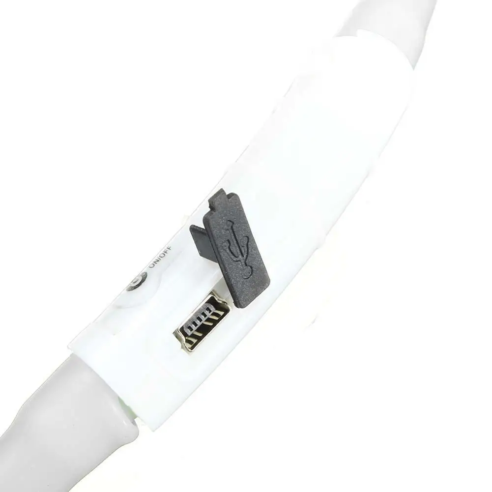 Водонепроницаемый Перезаряжаемый USB светодиодный мигающий светильник для безопасности ошейник для собак F светодиодный ошейник для питомцев безопасная лента для домашних животных ошейники для собак
