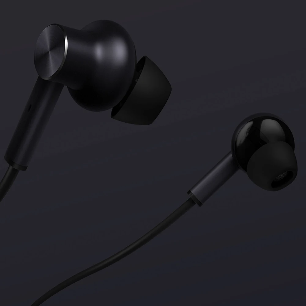 Xiao mi наушники с шумоподавлением Hybrid USB AUX inter гарнитура с шумоподавителем проводное управление с mi C для mi x 2 S Red mi Note 5 мобильный телефон