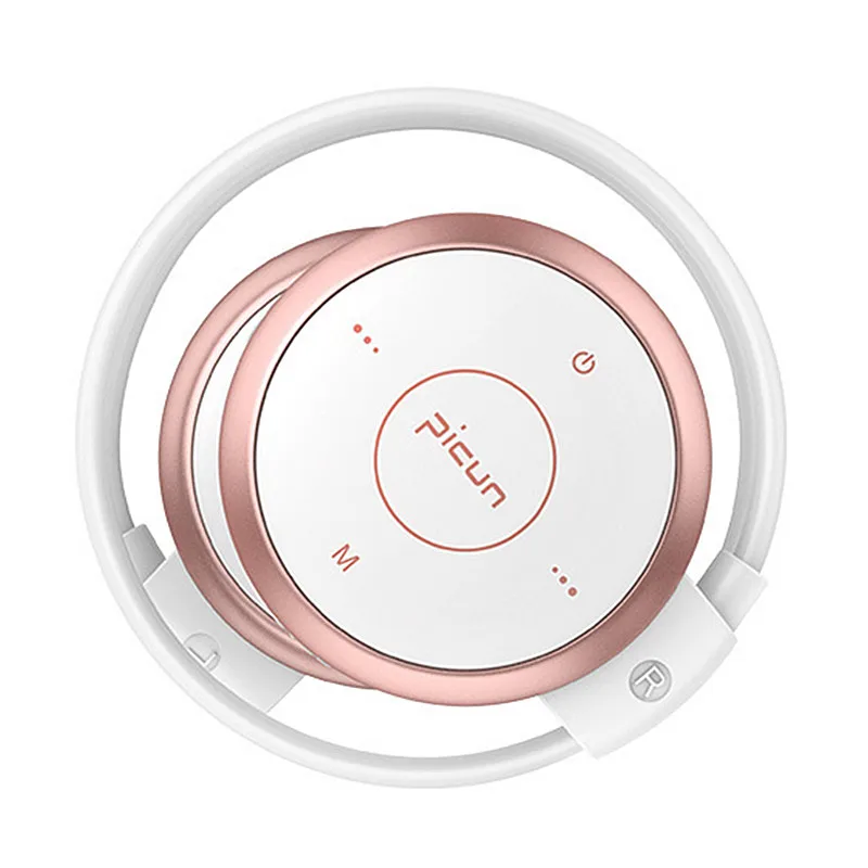 LEORY T6 Мини Спортивные bluetooth наушники водонепроницаемые потовые с шумоподавлением Накладные наушники Поддержка FM TF карты - Цвет: Белый