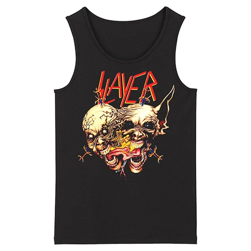 3 Todhoof Slayer THRASH тяжелый металл HardMetal Deathcore мужской топ топы на бретелях Азиатский размер - Цвет: 3