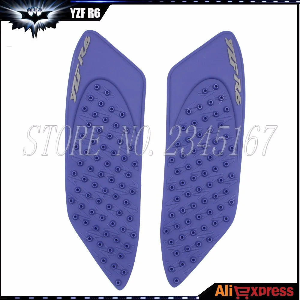 Для YAMAHA yzf r6 yzfr6 2006 2007 06 07 бак мотоцикла тяги Pad Сторона газа Колено Ручка протектор Нескользящие стикеры 3 м