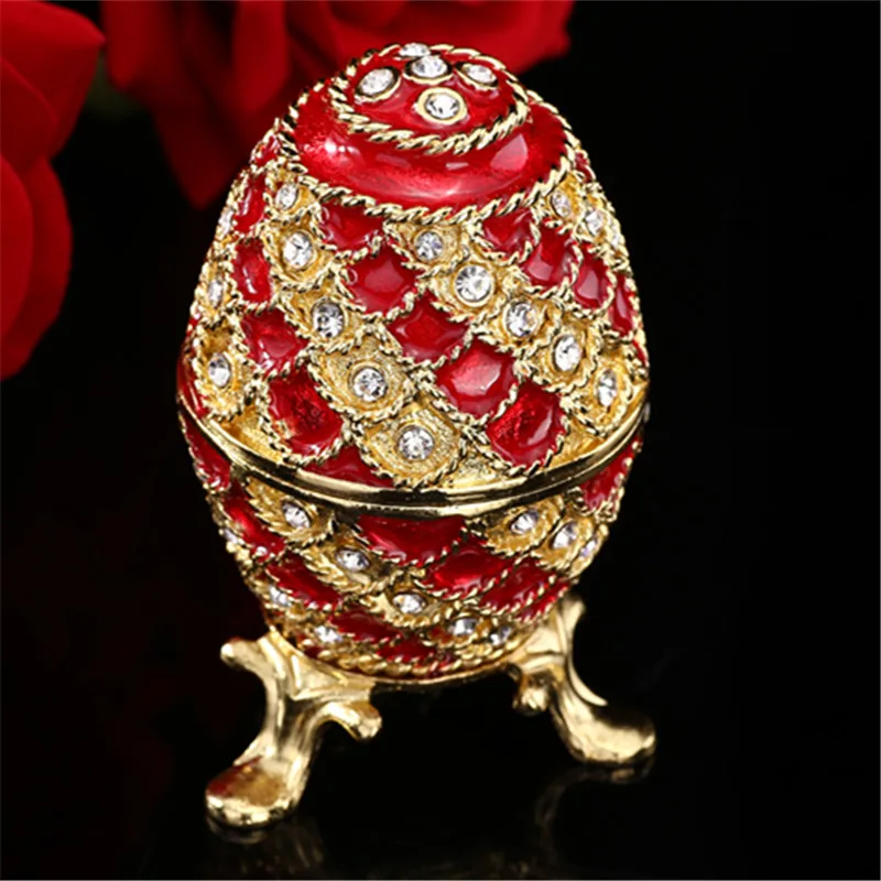 Новое поступление qifu Faberge яйцо дом украшения