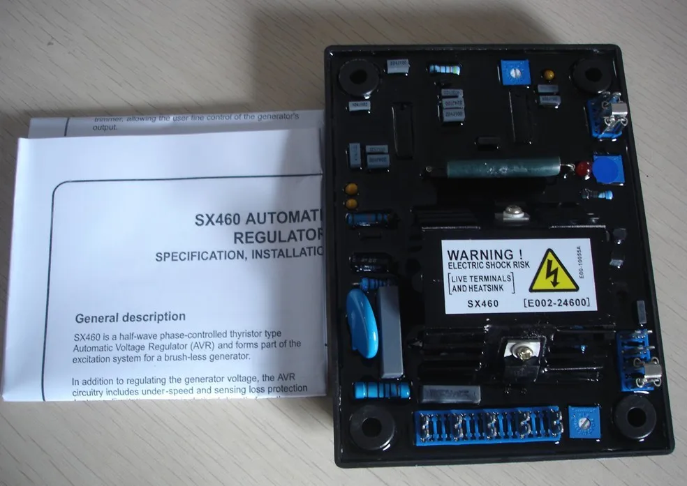 AVR SX460 Для генератор автоматический Напряжение