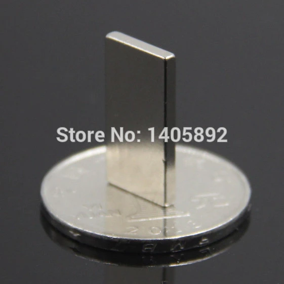 5 шт. F20x10x2mm супер мощный сильный редкоземельный блок NdFeB магнит Неодимовый N35 Магниты F20* 10*2 мм