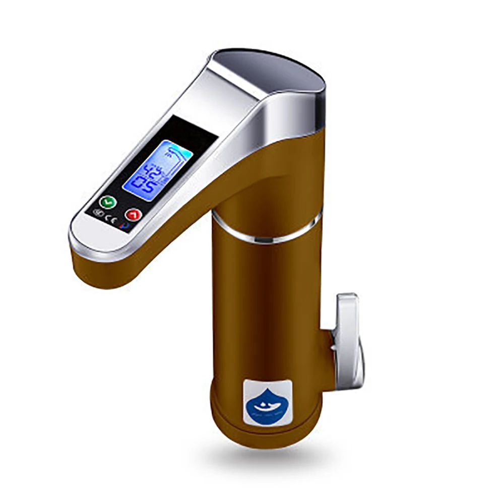 NEW DESIGN Intelligent automatic LCD display Instant electric water heating Faucet
