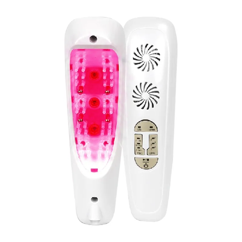 LED+Microcurrent+Laser Hair Comb for Hair Growth Power Grow Brush Scalp Massage Hair Loss Treatment Therapy Health Care