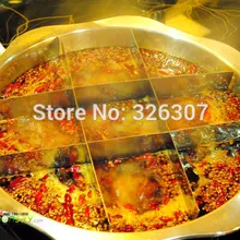 36 см Сычуань Чунцин Китай девять патч медный самовар монгольский китайский для угля горшок медный Ручной Пожарный горшок