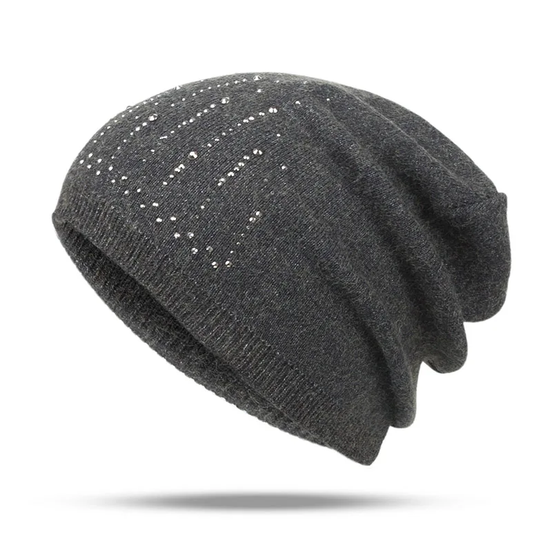 Модные теплые зимние шапки женские вязаные шапки Skullies, плотные зимние шапки для женщин и мужчин, шапки хедж высококачественные кепки бини