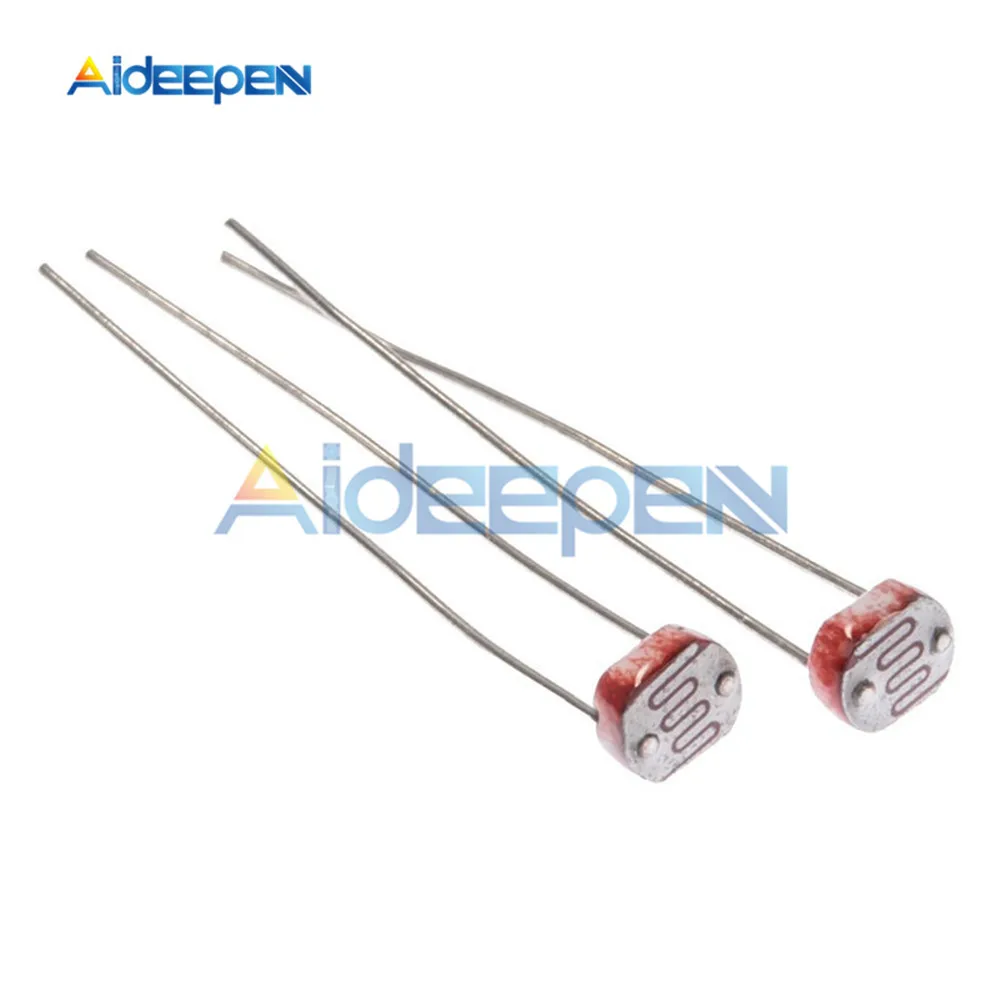

20pcs LDR Light Sensitive Resistor Resistance Photoelectric Photoresistor 5549 GL5549