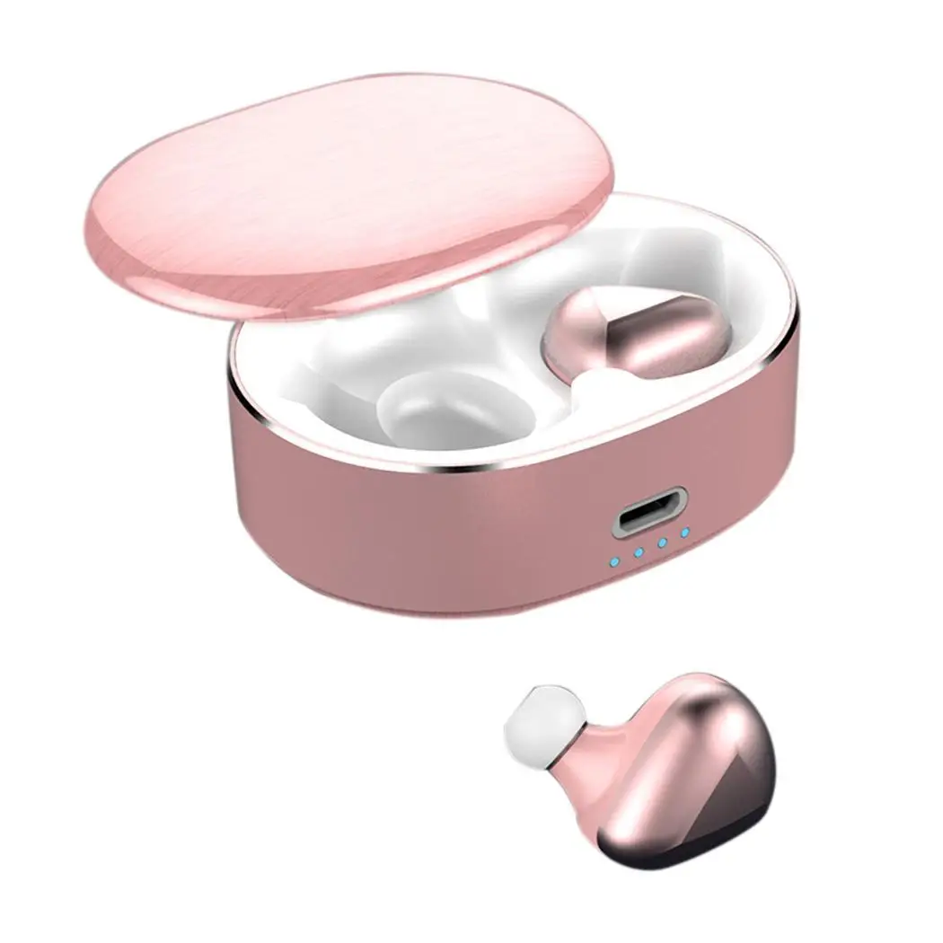 pink Общий беспроводной Bluetooth стерео наушники-вкладыши 1 h 20-20 KHz Повседневный 20 m Спорт 32 Bluetooth 85dB гарнитура IPX5 - Цвет: pink