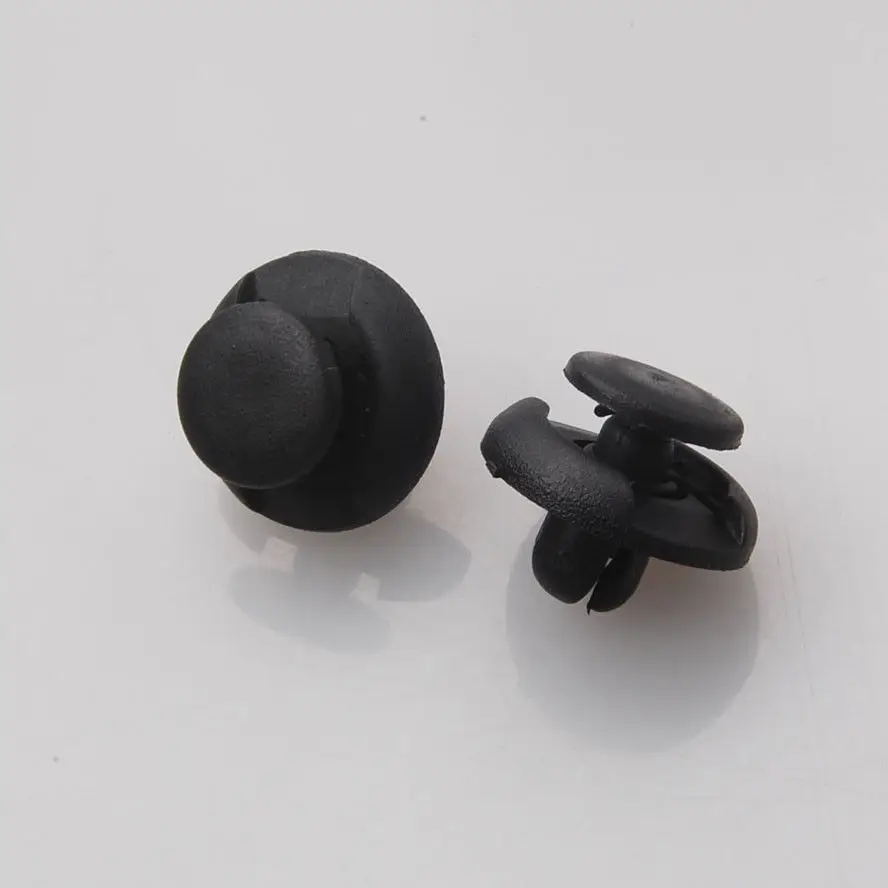 25x Blk нейлоновая прокладка типа пистон крыло 53879-60010 зажимы для Toyota