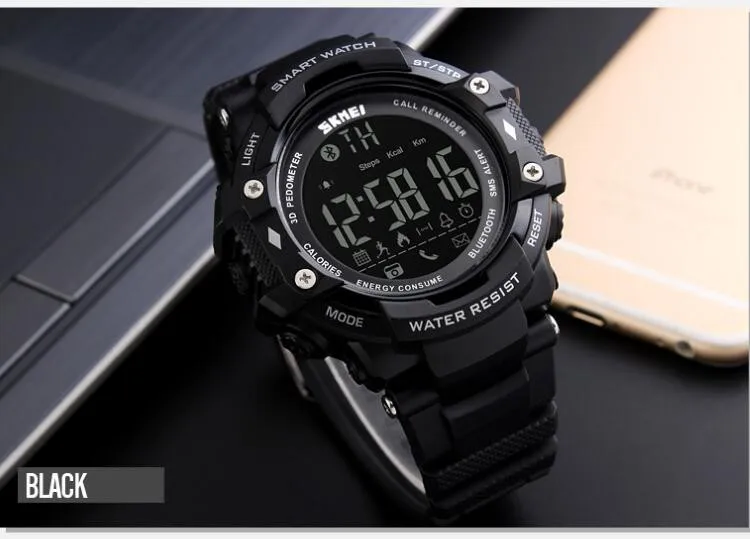 fitness watches for women SKMEI Smart Watch For Apple Android Women Sports Watches Bluetooth Pedometer Camera Smartwatch Waterproof Wristwatches men's water resistant watches
