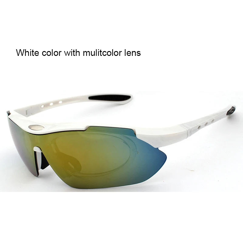 Polarized Cycling Sunglasses Outdoor Sport Windproof eyewear Mountain Bike Motorcycle Sun glass accessories 1 frame 5 lens/lot