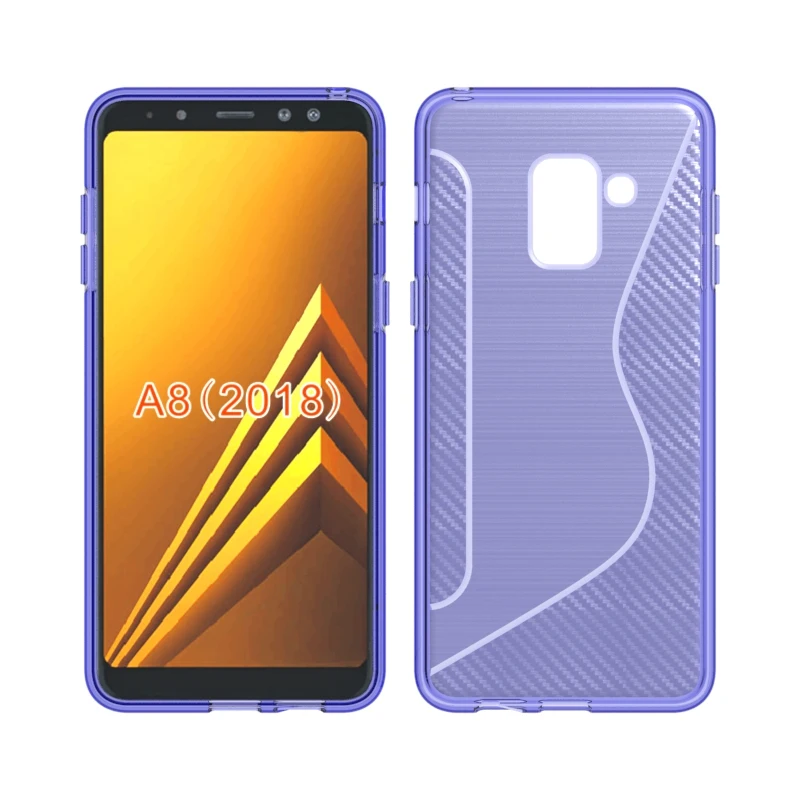 Бренд gligle NS-line Мягкий ТПУ защитный силиконовый чехол для Samsung Galaxy A8 чехол