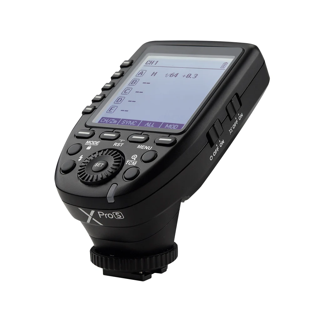 Godox XproS ttl беспроводной триггер вспышки передатчик поддержка ttl Autoflash 1/HSS большой ЖК для Sony