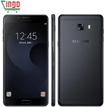 Оригинальный Samsung Galaxy C9 Pro C9000 4 г LTE мобильный телефон 6 г Оперативная память 64 г Встроенная память Восьмиядерный отпечатков пальцев 6.0 ”16.0mp 4000 мАч сотовый телефон