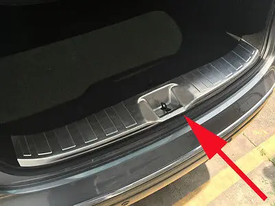 Задний внутренний бампер Защитная крышка для Nissan Murano стальная Отделка Полная