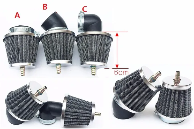 32/35/38/42/45/48/52/58 мм RSZ GY6 FORCE 125 152QMI 157QMJ скутер мотоцикл выхлопной воздушный фильтр