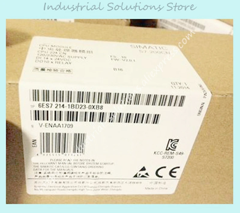 14DI 10DO 187,5 K совместимый с Siemens PLC S7-200 cpu 224 6ES7214-1BD23-0XB8 6ES7 214-1BD23-0XB8 гарантия 1 год