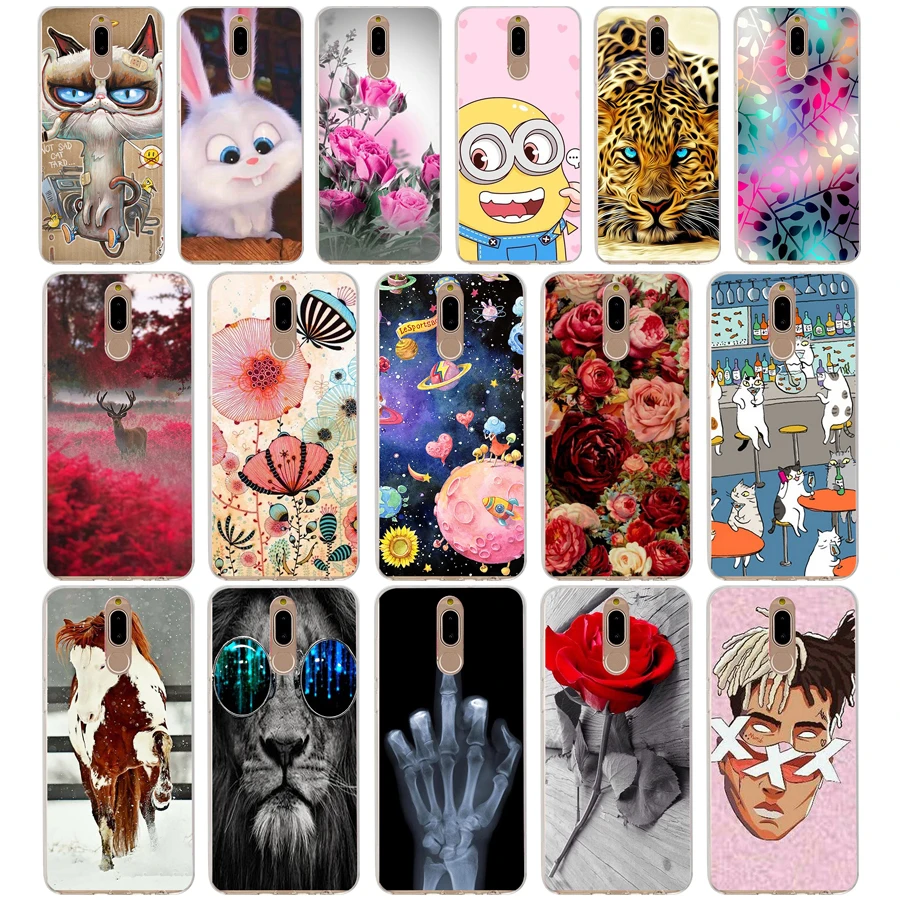 

27 Case Cover For Huawei nova 2i Soft Silicone TPU Cool Patterned Painting For Huawei nova2i Phone Cases