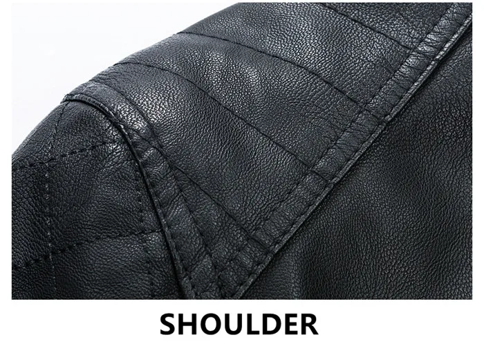 Стенд воротник искусственная кожа Jaket мужчины двойной карман мотоциклетные дери ceket jaket мужчины jaqueta de couro chaqueta cuero hombr