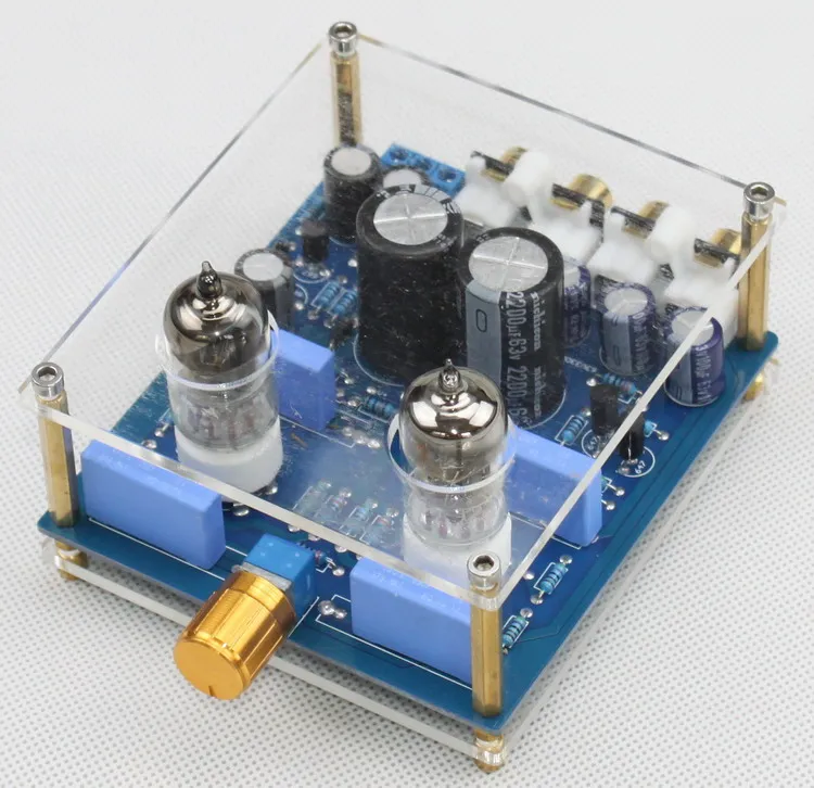 

Breeze Audio YJ-6J1 2 tube 6J1 preamplifier circuit imitation X10-D music Fax Sound buffer tube Amplifier board