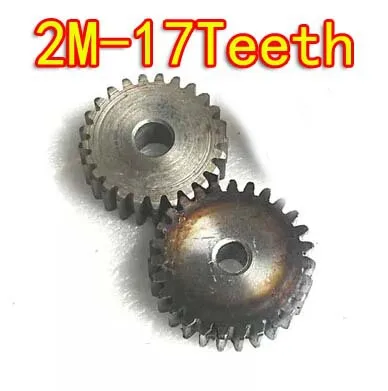 2 шт. Диаметр: 38 мм 2m-17teeth 45 стали, металлический цилиндр Цилиндрический Редуктор DIY двигателя коробка передач.-отверстие d: 8 мм
