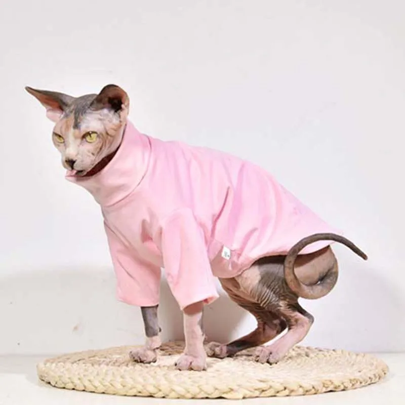 Хлопковое пальто с капюшоном для кошек и домашних животных; однотонная одежда для отдыха; жилет с высоким воротником для собак и кошек; одежда для осени и зимы; толстовки с капюшоном для кошек; 10A
