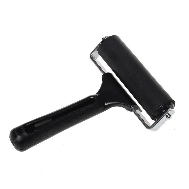 Soft Rubber Brayer Suitable for Kids Painting Ideal for Anti Skid Tape Construction Tools Print Ink and Stamping Tools Rubber Brayer Roller