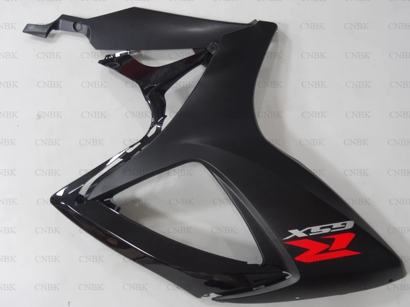 Для GSX-R600 2006-2007 K6 комплект обтекателей для Suzuki GSXR750 07 Черный Набор для всего тела GSXR750 07 обтекатели Неокрашенный