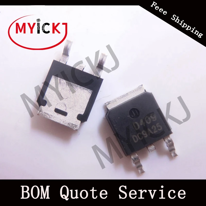 5 шт. AOD409 TO-252 P-Channel расширенный режим полевой транзистор IC CHIP