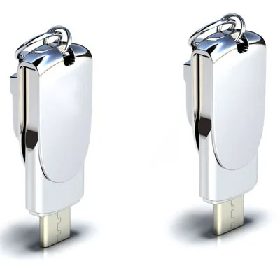 Металлический USB флеш-накопитель C типа OTG для кабеля адаптера для телефона, стилус type-C Flash 128 ГБ 16 г 64 г 32 г диск USB C Pendrive 64 г - Цвет: Sliver color