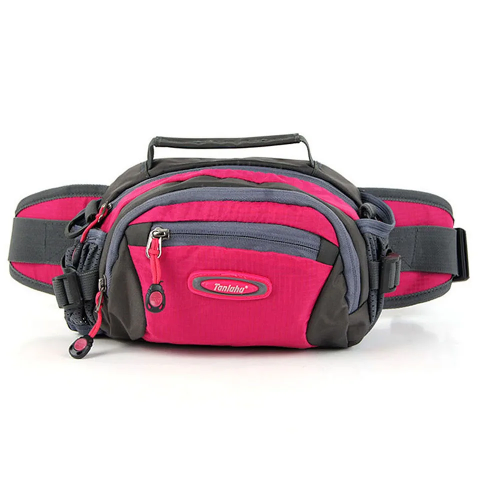 Pink 1.5L Водонепроницаемая нейлоновая многофункциональная спортивная сумка для бега на открытом воздухе, велосипедная альпинистская Спортивная поясная сумка, сумка на пояс для бутылки с водой - Цвет: Pink