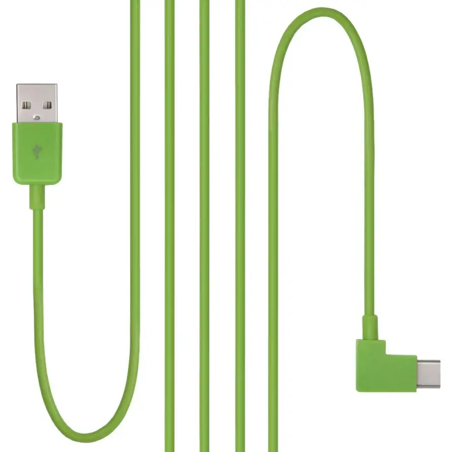 Green Леверт дропшиппинг 2 м 90 градусов кабель USB 3,0(тип A) штекер к USB 3,1 C(тип C) преобразователь заряда Переходный кабель передачи данных E22#1 - Цвет: Green