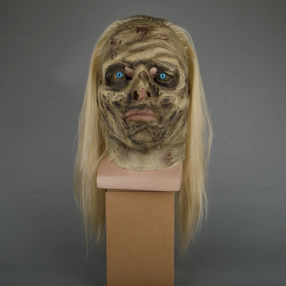 Zombie Mask The Walking Dead Alpha Whisper Dead Walkers Halloween Mask Latex Props New Cosplay Scary Mask (2)